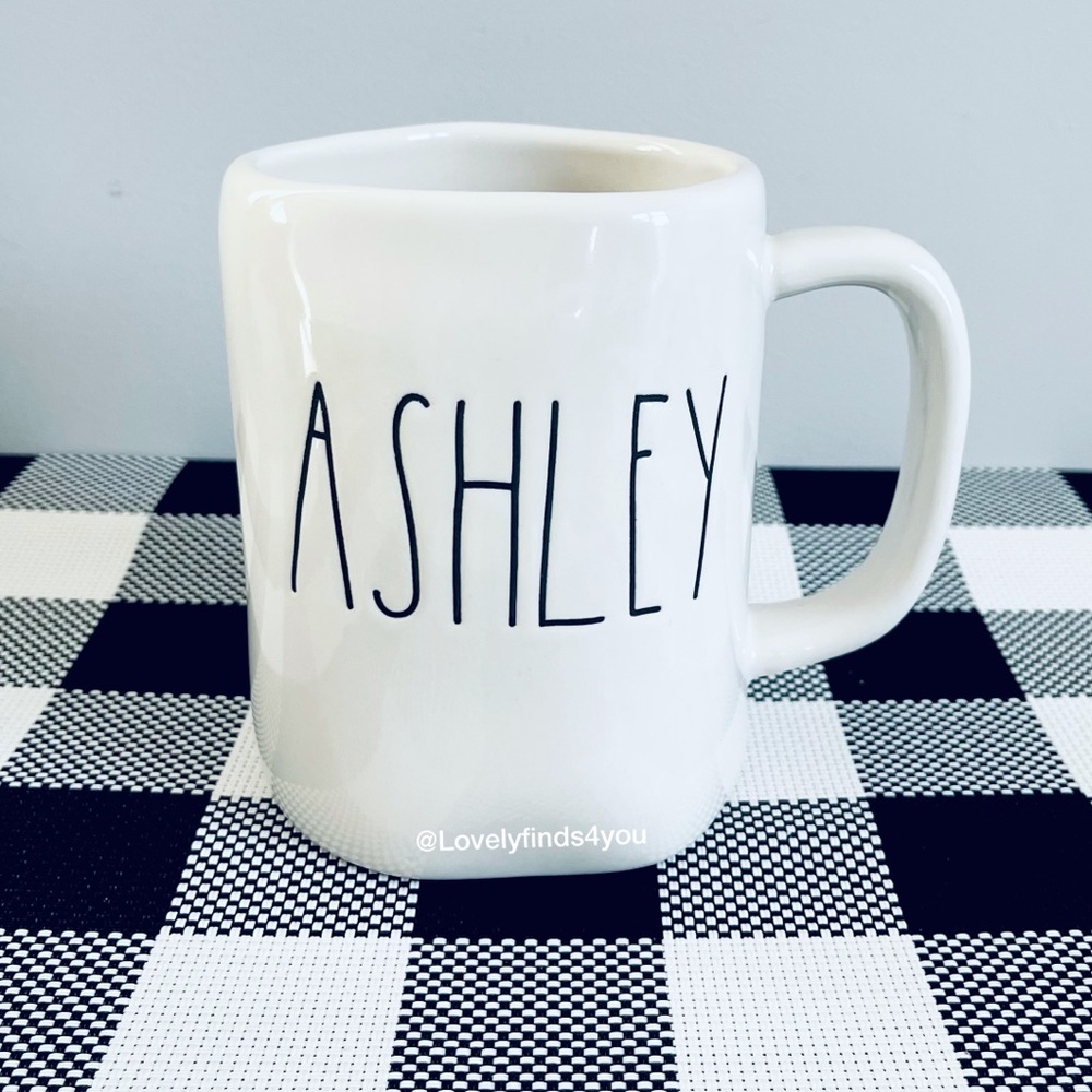 New Rae Dunn ASHLEY mug